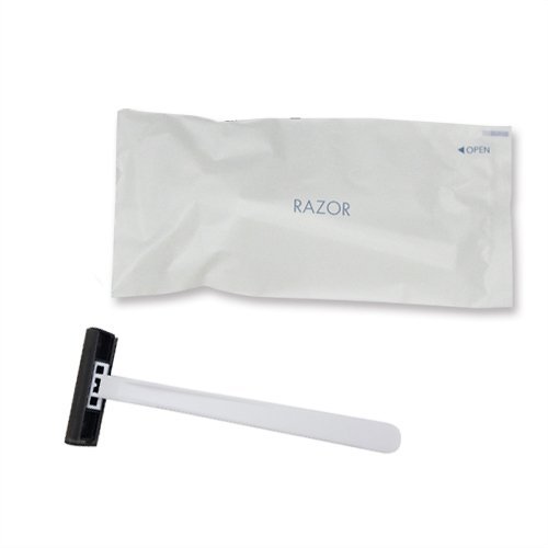 Amazon.co.jp: ホテルアメニティ 業務用 使い捨てカミソリ（2枚刃